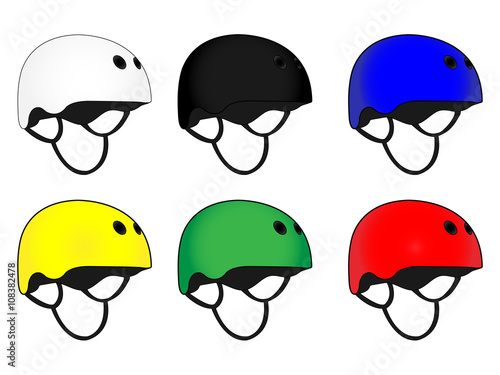 Skateboard Helmets in Different Colours