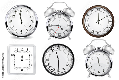Clocks, alarm clocks. Collection