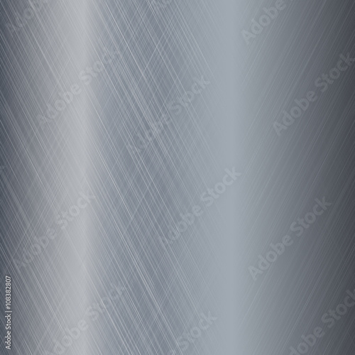 Metal background. Scratched and brushed