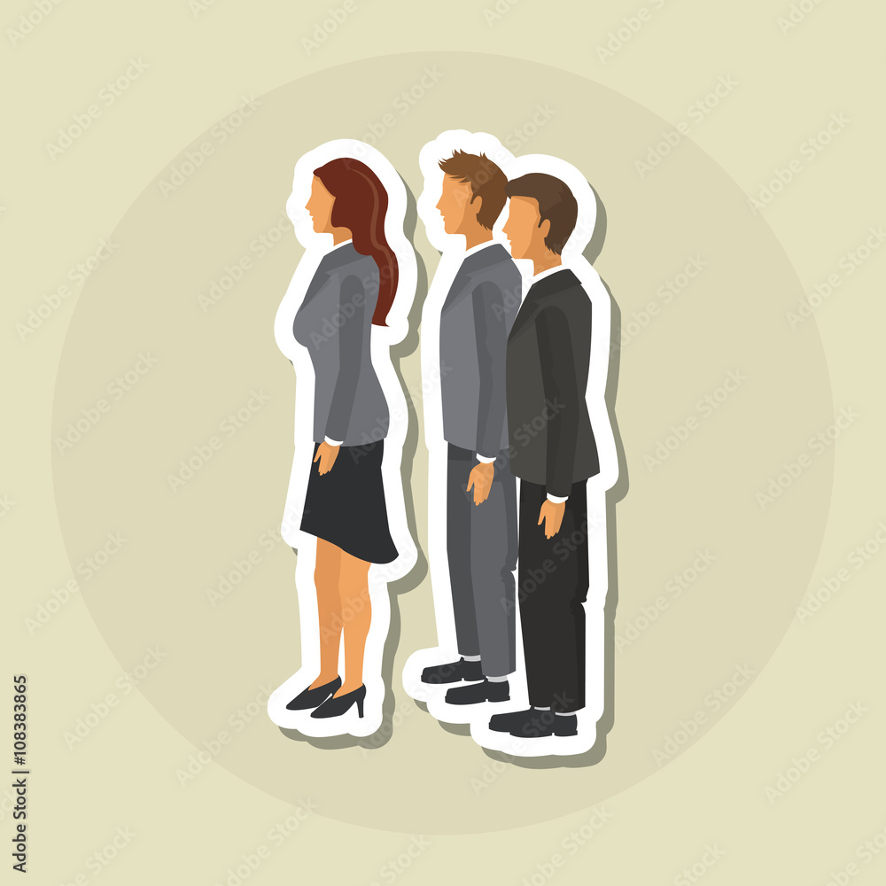 businesspeople graphic design , editable vector businesspeople graphic design , editable vector