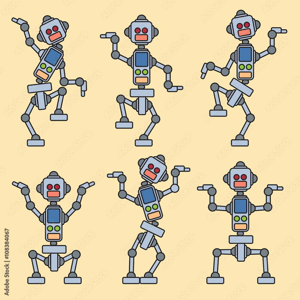 To work well, the robots have to knead the joints and hinges. To work well, the robots have to knead the joints and hinges.