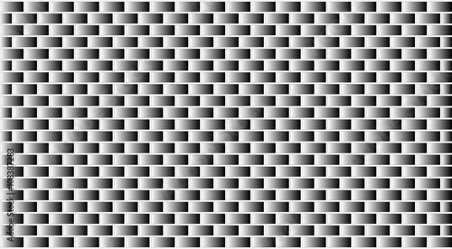 Vector grey and black brick wall