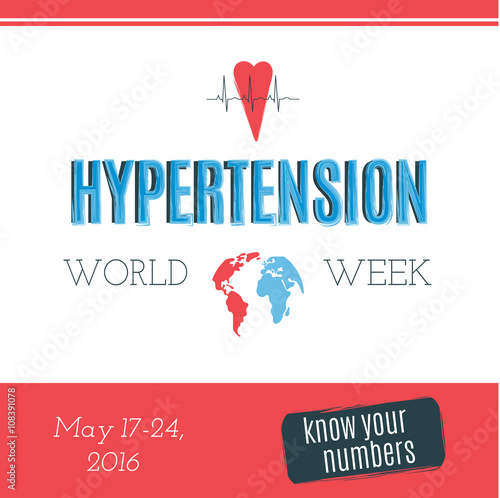 Hypertension Day card