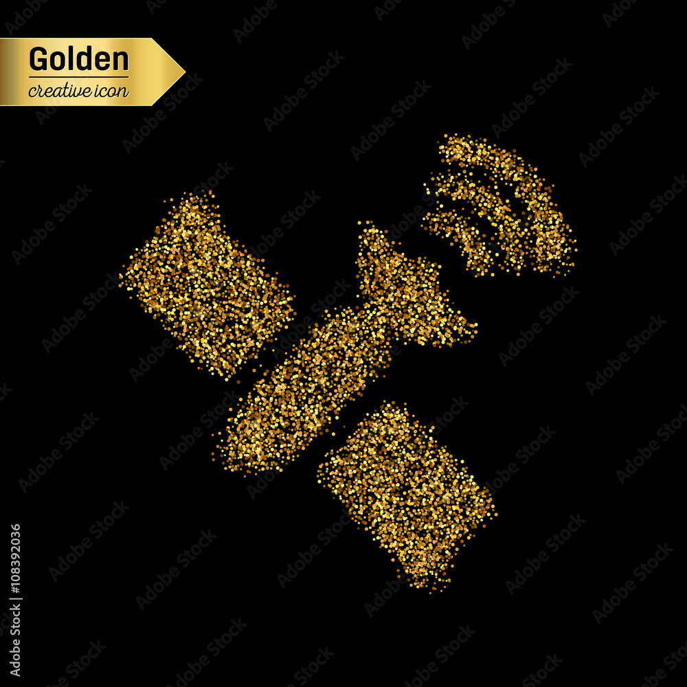 Gold vector icon