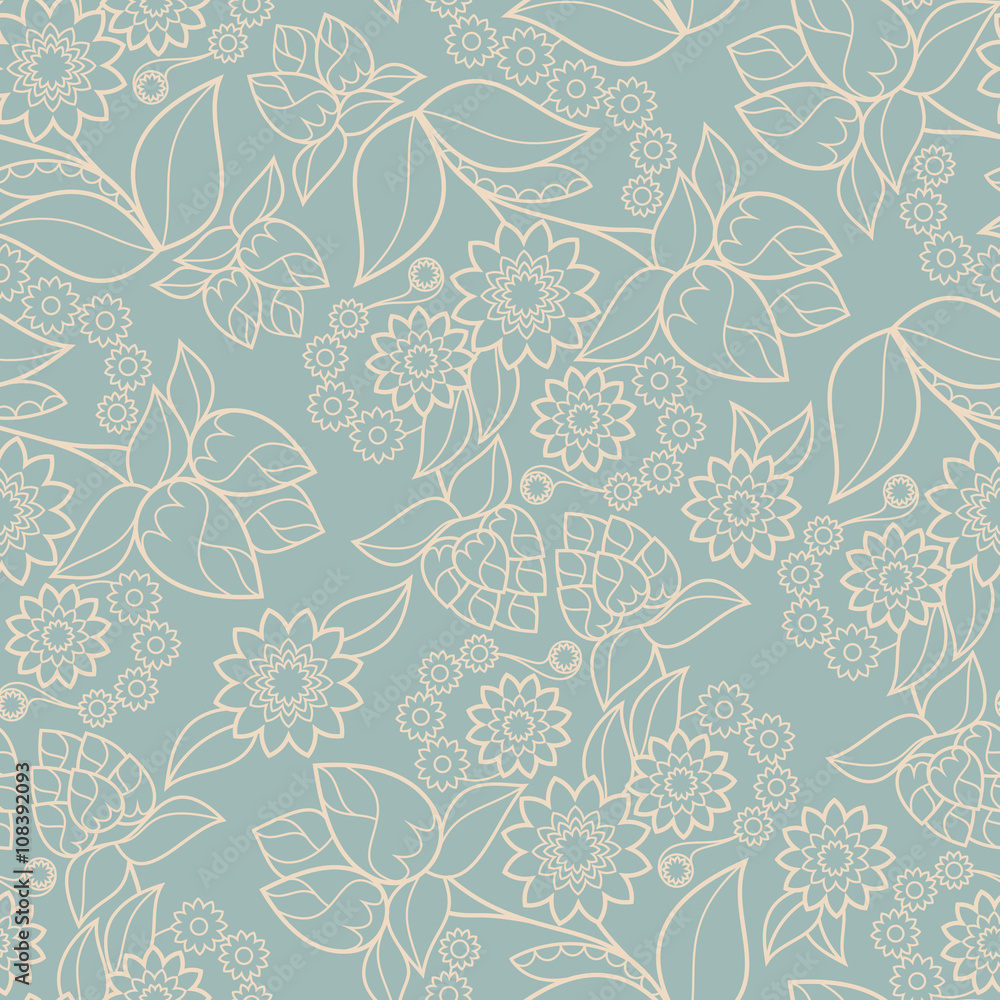Floral design seamless background texture pattern Floral design seamless background texture pattern