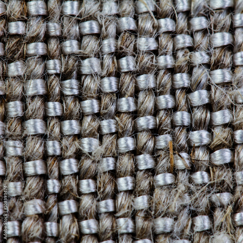 ..Natural Textile Background / Canvas Fabric Textured Background