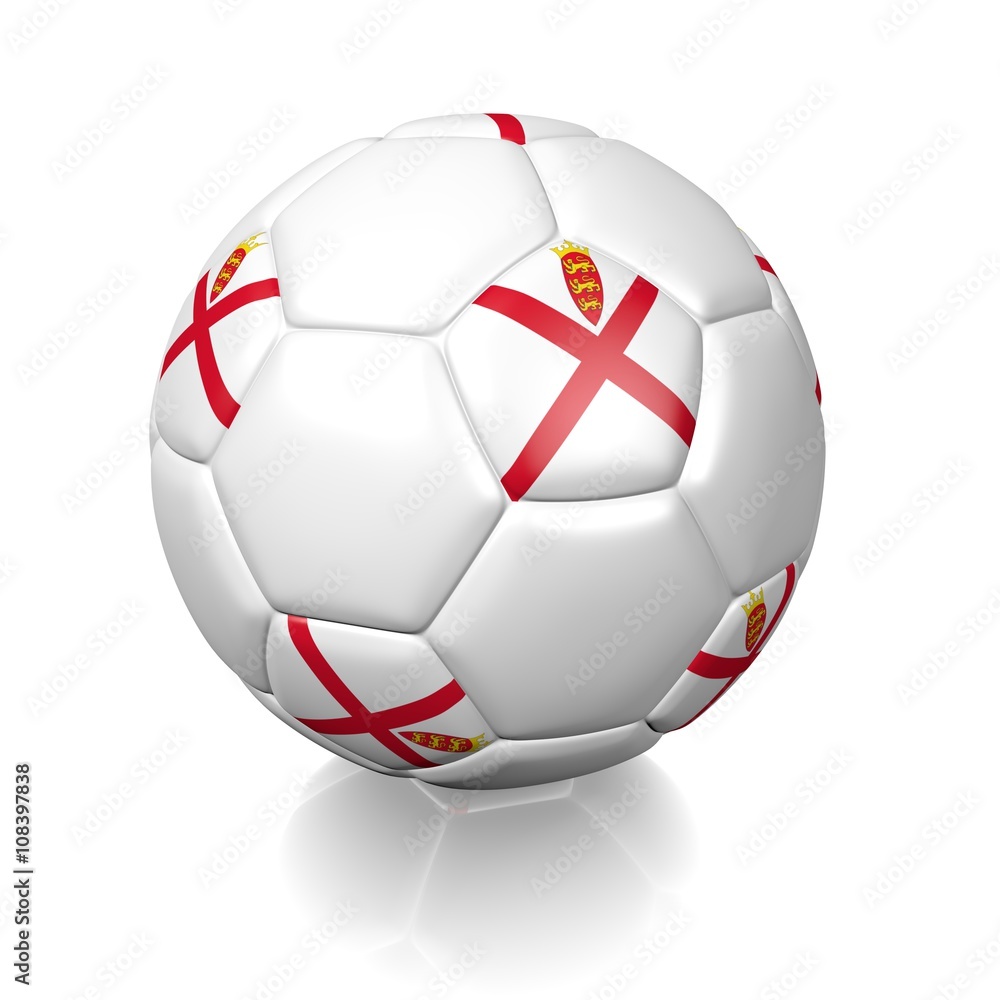 Football soccer ball with a national flag texture Football soccer ball with a national flag texture