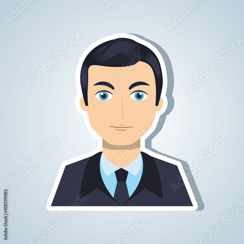 gentleman avatar design 