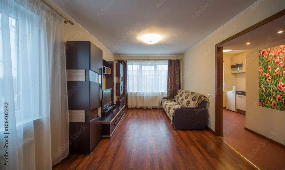 Fototapeta premium Interior in modern flat.