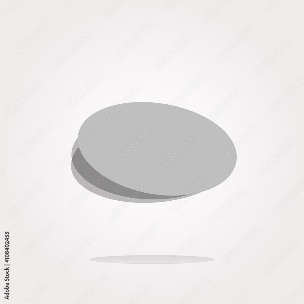 vector Web buttons for design, icon with empty blank white paper vector Web buttons for design, icon with empty blank white paper