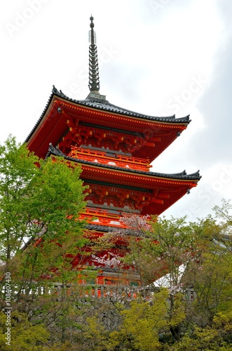 京都 清水寺三重塔