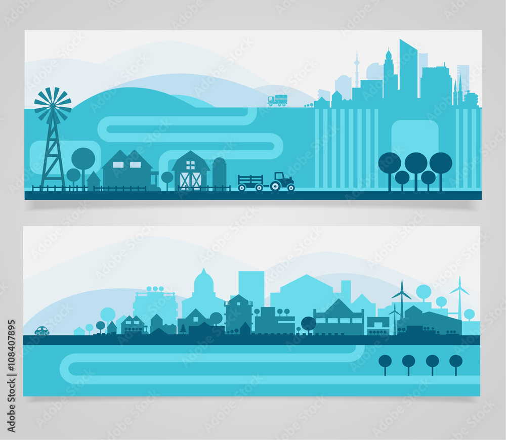 City Skyline Sets