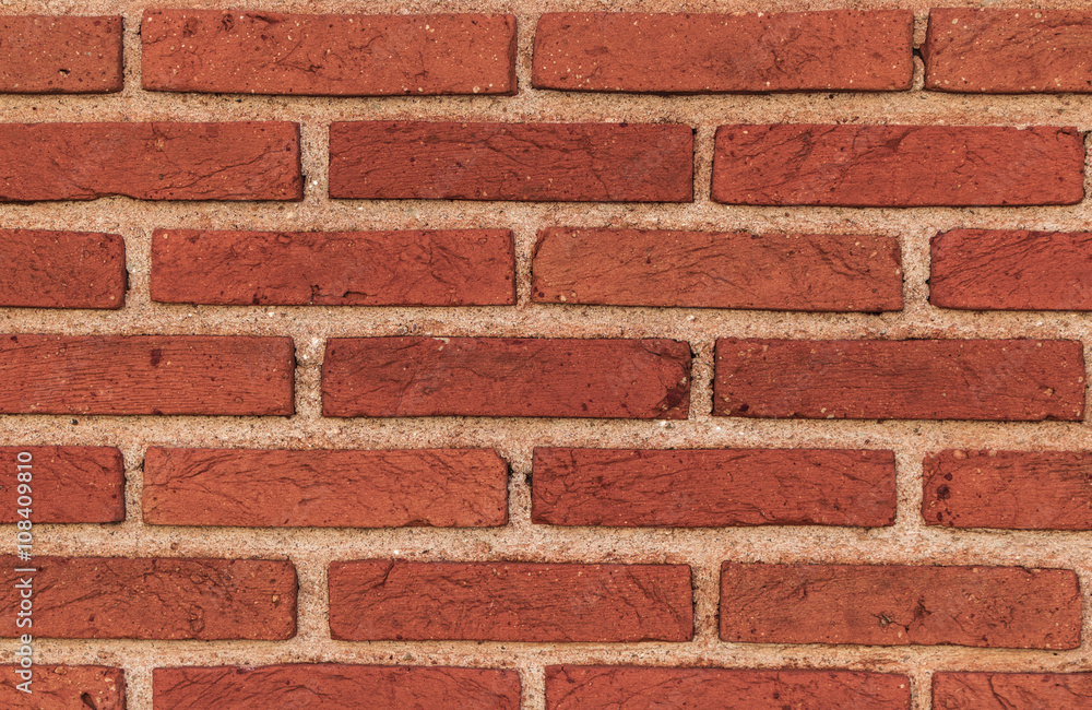 Obraz premium Red brick wall texture