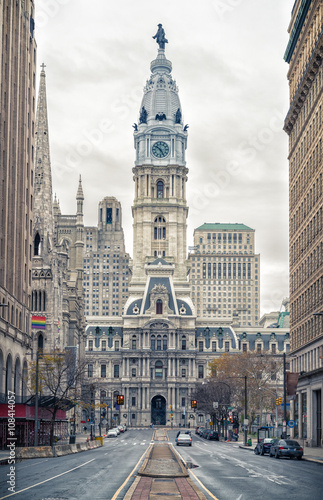 Philadelphia's historic City Hall building 