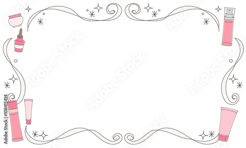 美容のフレーム素材