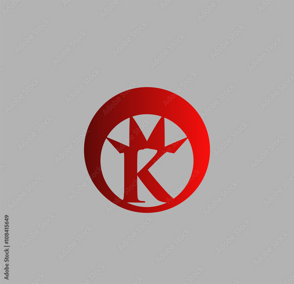 Letter K logo icon design template elements. Vector color sign
Letter K logo icon design template elements. Vector color sign