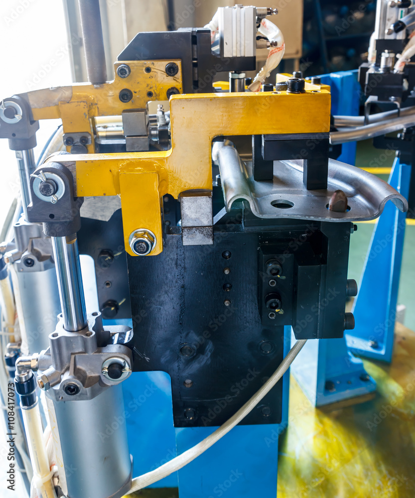 Jigs work welding in the automotive industry. Jigs work welding in the automotive industry.