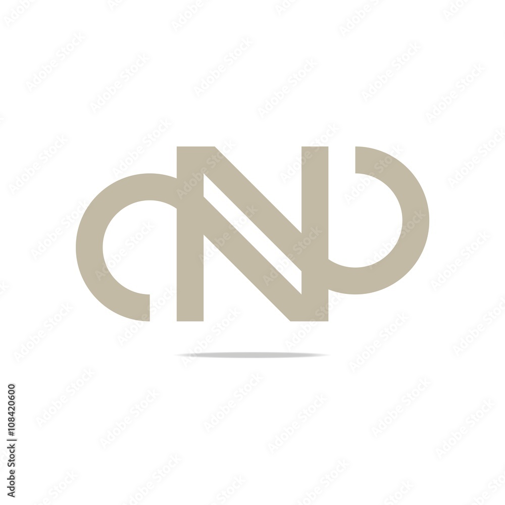 Logo Vector Letter N Element Icon Logo Vector Letter N Element Icon