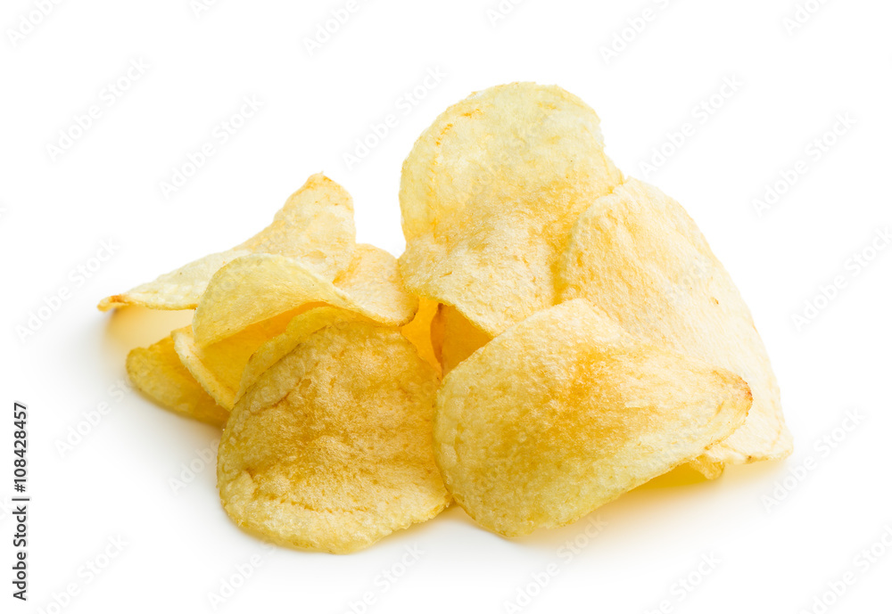Crispy potato chips Crispy potato chips