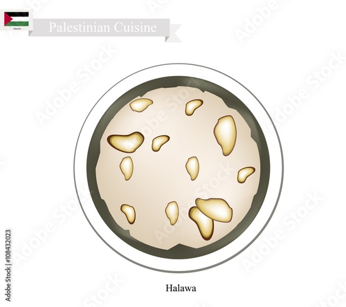 Halawa or Palestinian Nut Butter and Sugar