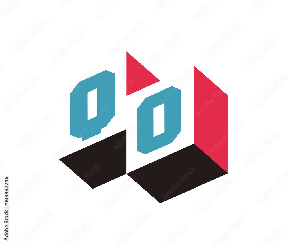 QO Initial Logo for your startup venture QO Initial Logo for your startup venture