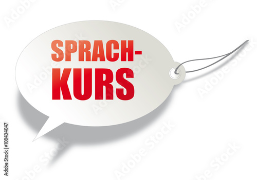 Sprechblase Sprachkurs