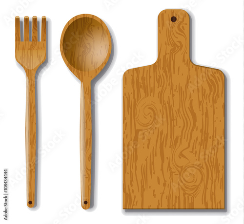 wood utensils