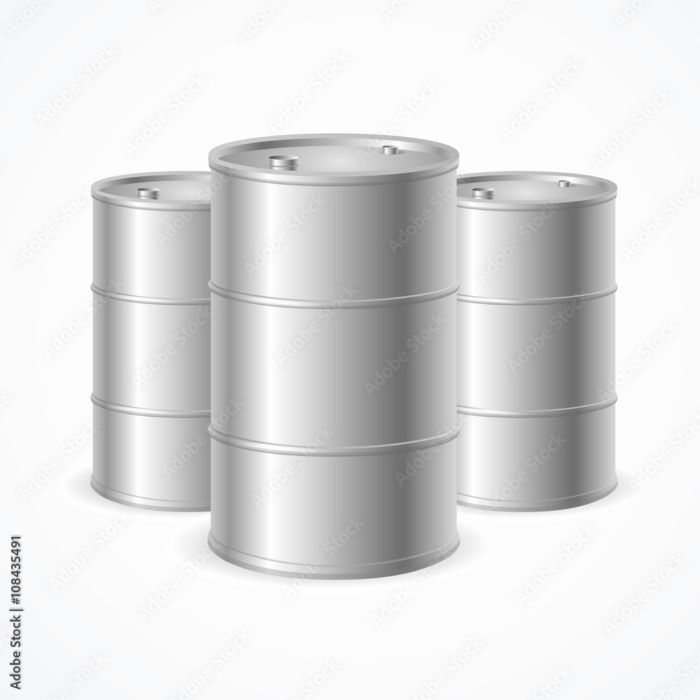 Oil Barrel Drums. Vector Oil Barrel Drums. Vector