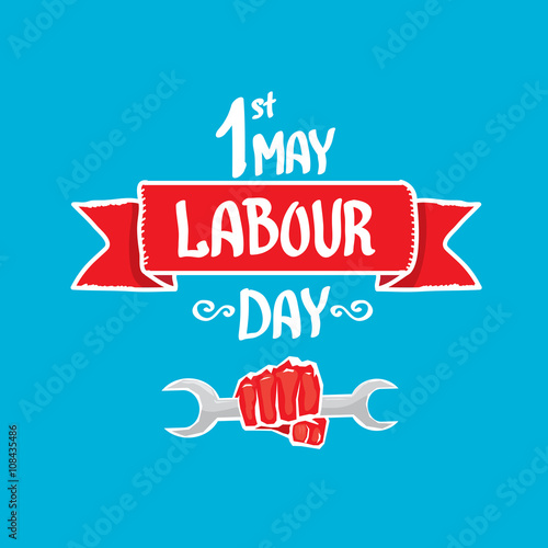1 may - labour day. vector labour day poster