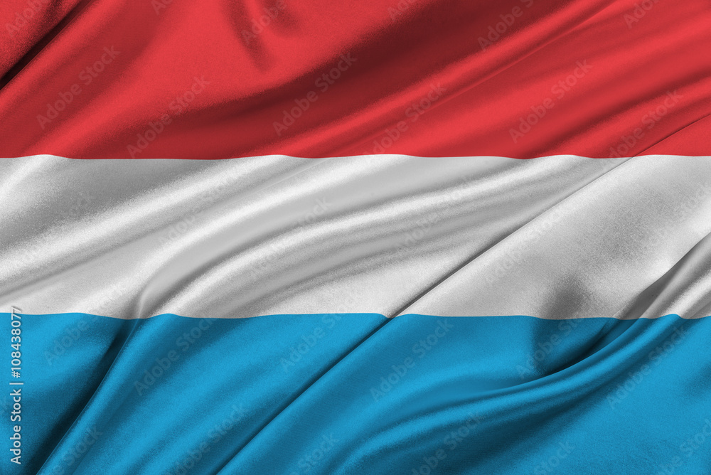 Flag of Luxembourg. Flag of Luxembourg.