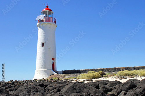 Leuchtturm  Griffiths Island  Port Fairy  Australien