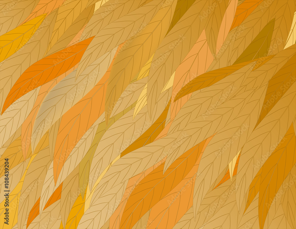 background-leaves. vector illustration. background-leaves. vector illustration.
