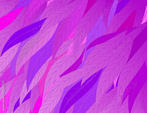 Wallpaper Mural background-leaves. vector illustration. Torontodigital.ca