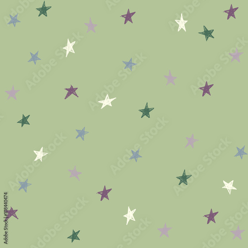 seamless pattern with stars