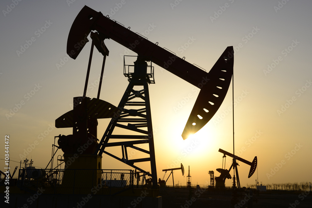 Pumping unit is working Pumping unit is working