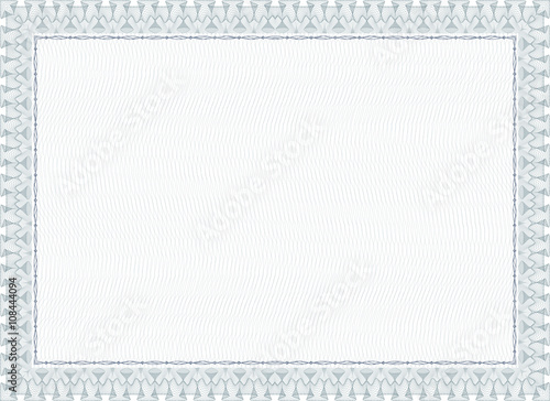 certificate, diploma for print