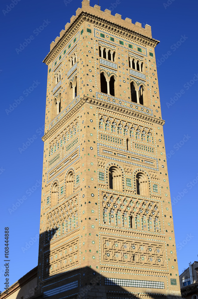 Fototapeta premium Teruel, Torre de San Martín