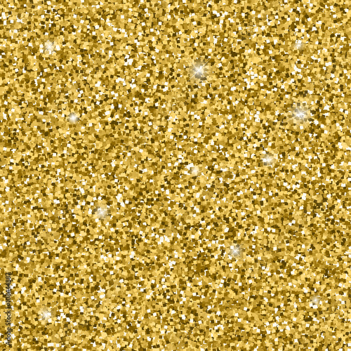 Golden glitter pattern