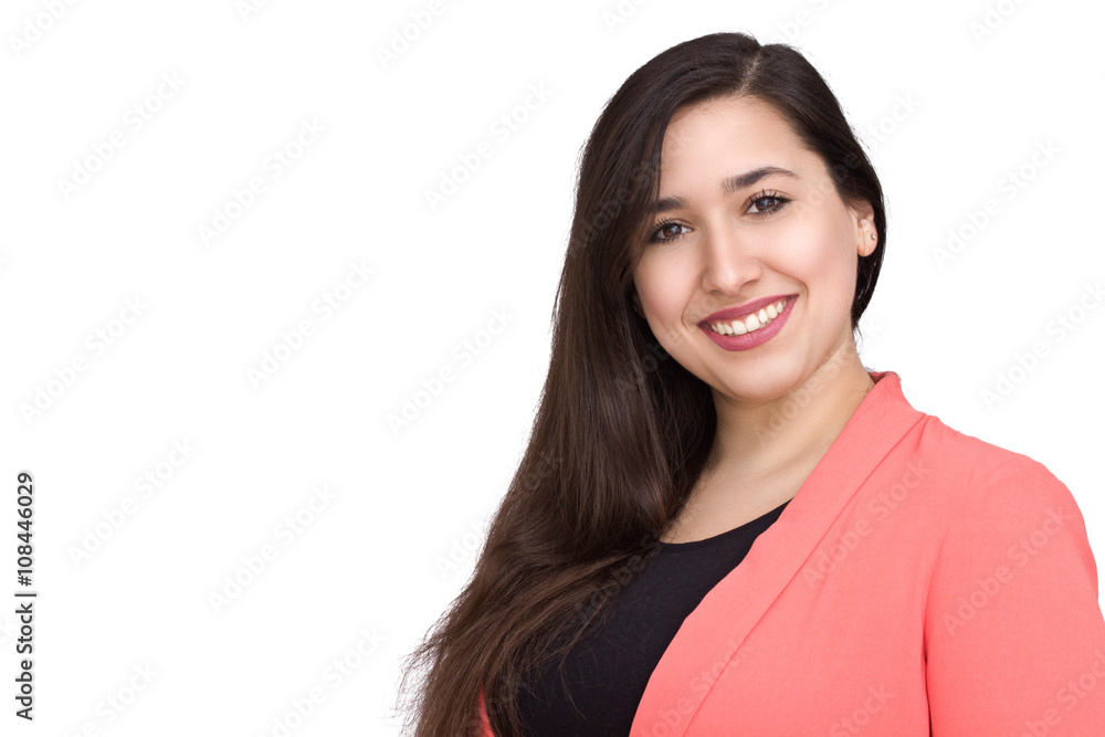 Portrait of happy business woman Portrait of happy business woman