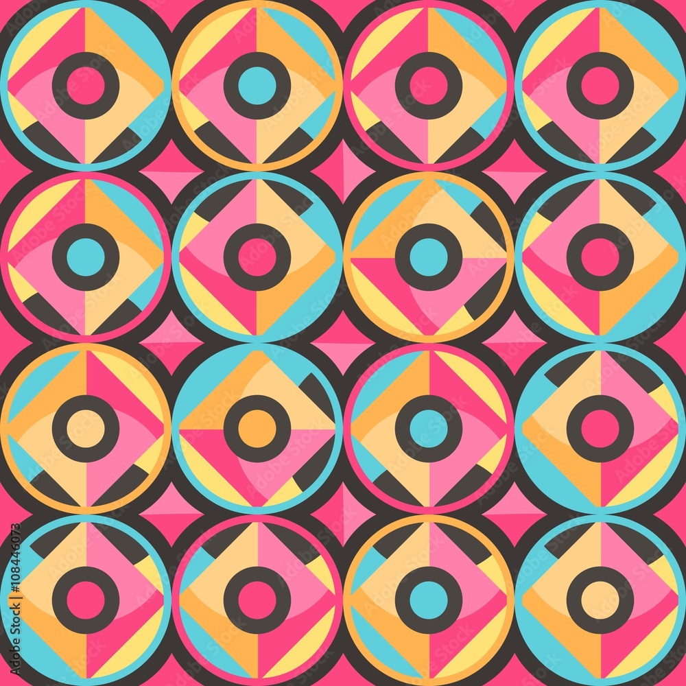 Seamless geometric pattern Seamless geometric pattern