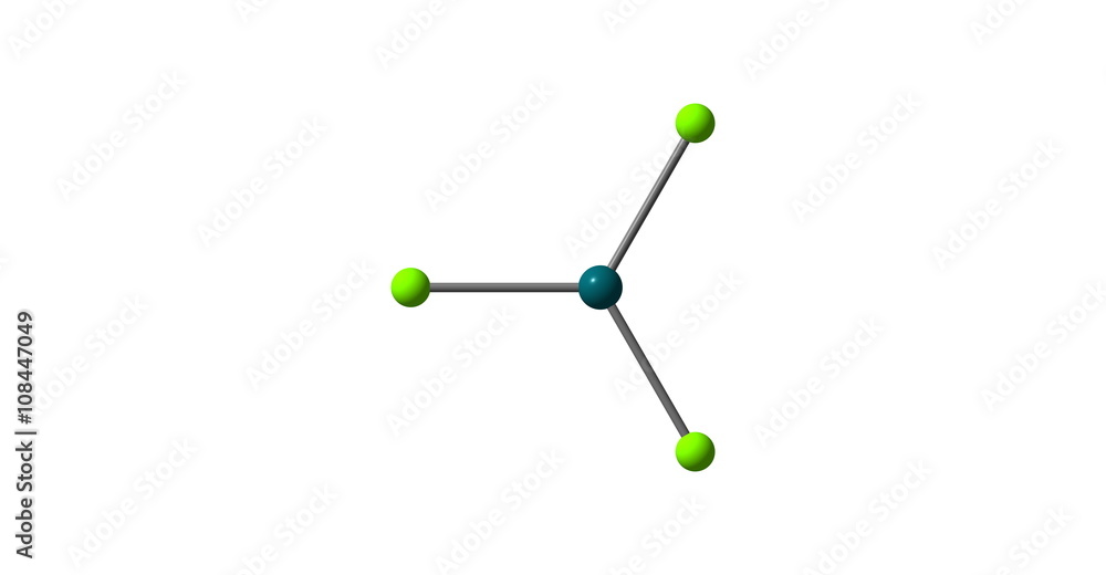 Tin trichloride molecular structure isolated on white. 3d illustration Tin trichloride molecular structure isolated on white. 3d illustration
