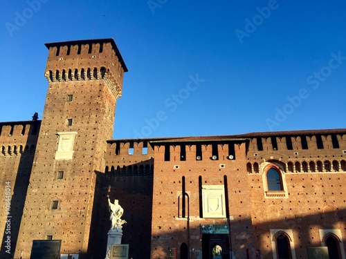 Milano, il castello Sforzesco photo