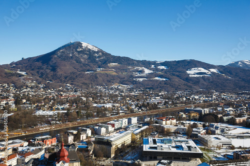 View of Salzburg city