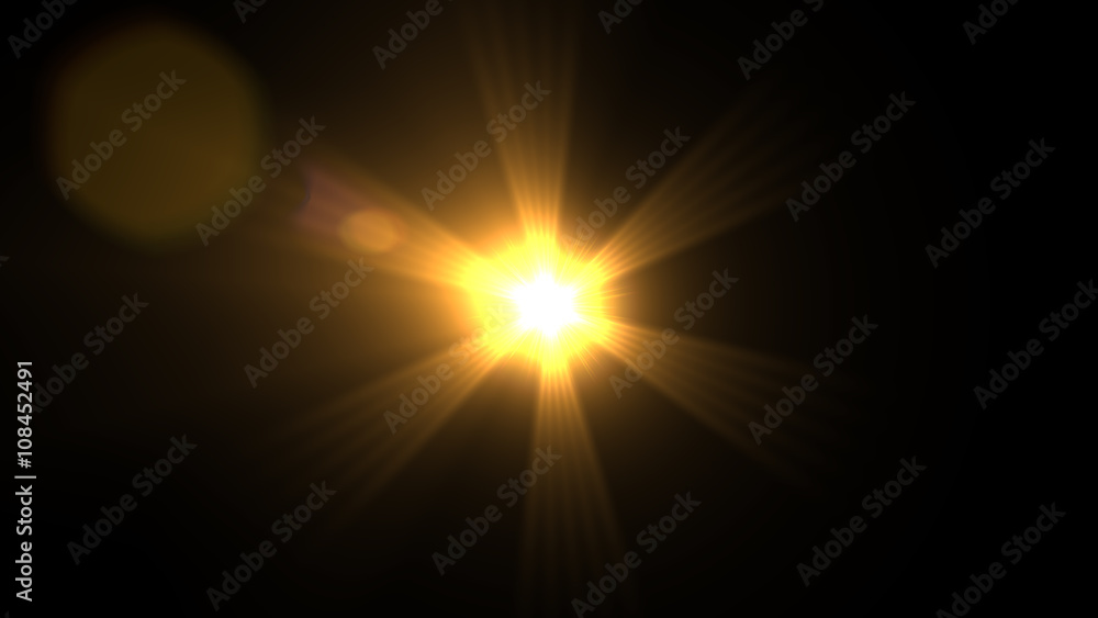 Obraz premium Lens flare 8K