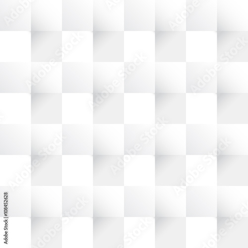 White Folded Paper Texture Seamless Pattern