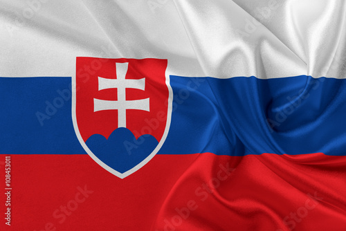 Flag of Slovakia.