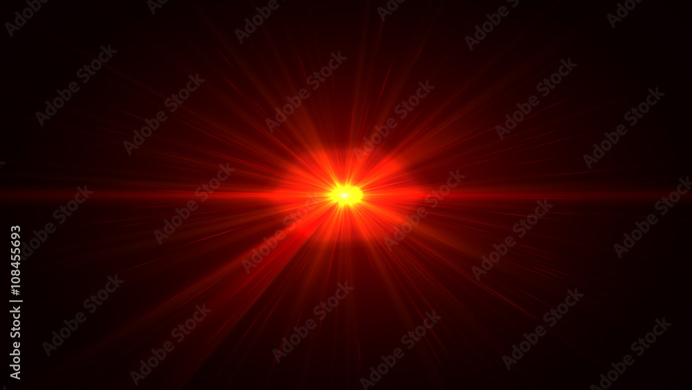 Obraz premium Lens flares 8K