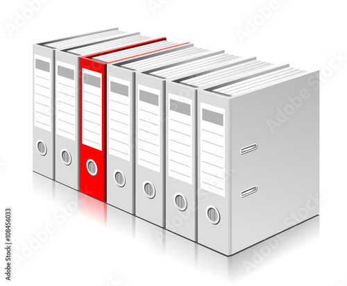 Choosing the right folder with documents