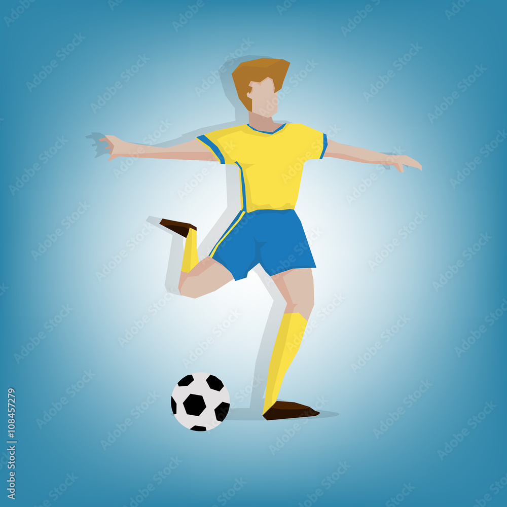 Sweden Mascot football player