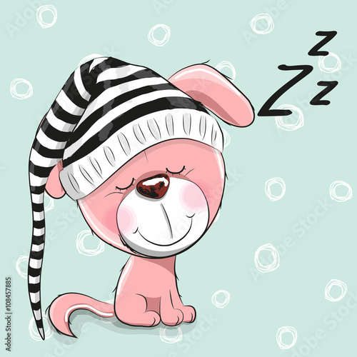 Sleeping cute Puppy